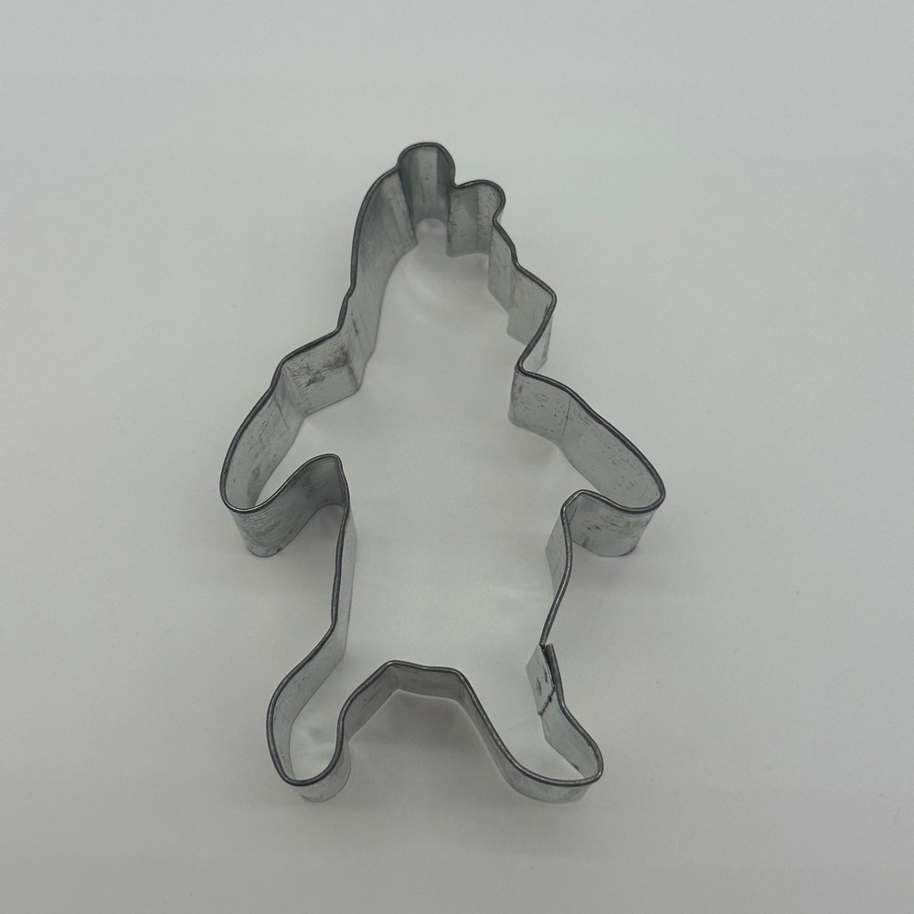 Vintage Metal Winnie the Pooh Cookie Cutter Shape Tin Baking Tool 4 Inch Disney